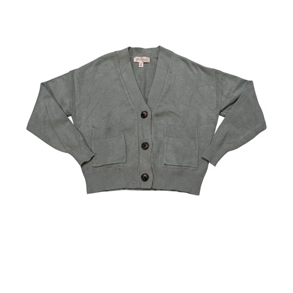 Philosophy Sweaters - Philosophy Cardigan XS Short Fit Olive Green